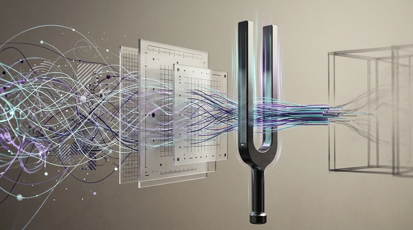 KI-generierte Illustration: FORK soll Präzision in das rubrikbasierte RL für Sprachmodelle bringen