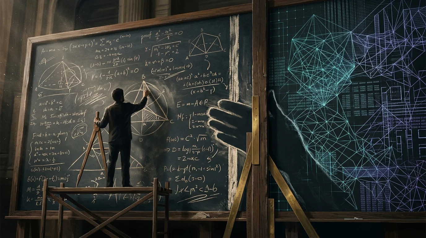KI-generierte Illustration: Mathematikerverband fordert Verzicht auf KI – Streit um Beweise und Forschungsverständnis